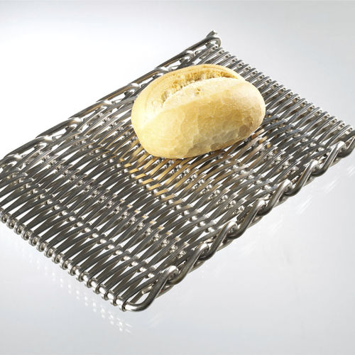Wire mesh conveyor belt - 100 - Steinhaus - continuous / nickel steel / chrome steel
