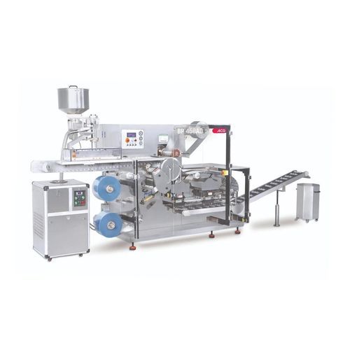 Automatic packaging machine - BP 450AD - ACG Worldwide - continuous-motion / blister / syringe