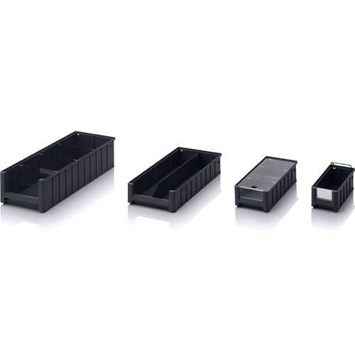 Plastic crate - ESD RK series - AUER Packaging GmbH - storage / stackable / conductive