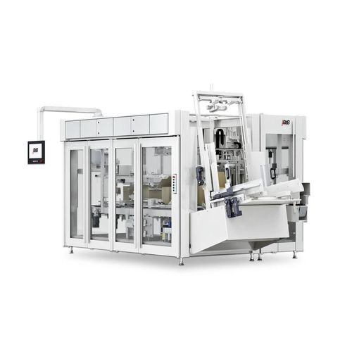 Automatic packaging machine - Combimatic - B&B Verpackungstechnik GmbH - PLC-controlled / fold wrapping / compact