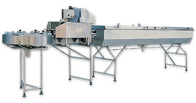Bottle rinsing machine - max. 6 000 p/h | IND-Wash 52 - INDEX-6 - spray
