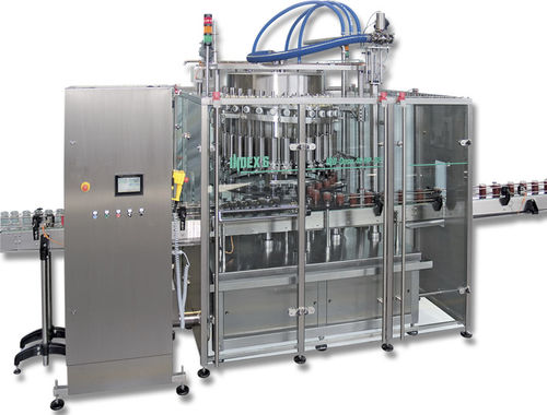 Automatic filling machine - INDEX-6 - multi-container / for liquids / volumetric