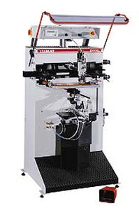 Automatic screen printer - max. 2 000 c/h | 1000 P - Isimat - monochrome / for plastic tubes / flat bed