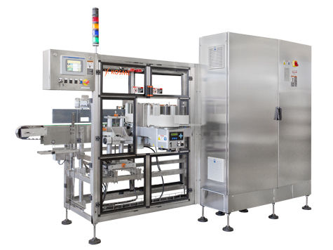 Automatic labeler - SENSICOL LINEAR - Kosme - for self-adhesive labels / linear array