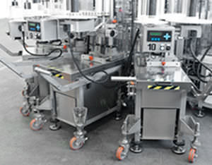 Automatic labeler - FLEXA MODULAR - Kosme - side / hot-melt glue / cold-glue