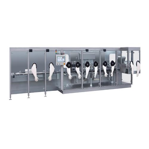 Automatic filling and stoppering machine - STERY-L series - Marchesini Group - for cosmetic products / linear / aseptic