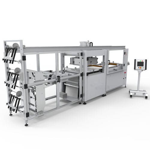 Multi-product packaging line - LSM - Matrelec - blister