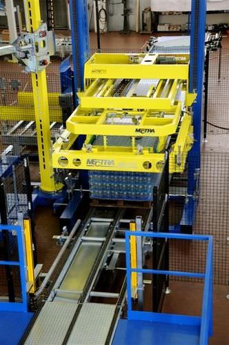 Low level infeed depalletizer - MT 565 - Mectra - bottle / automatic