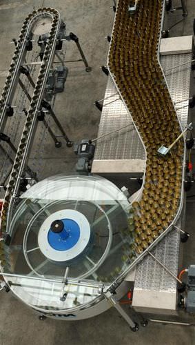 Chain conveyor - Mectra - horizontal / merge / transport