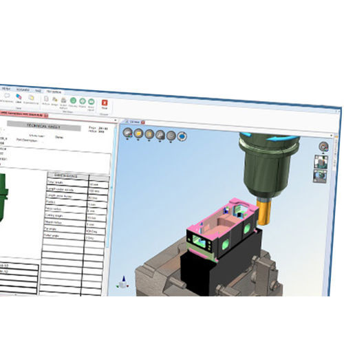 Simulation software module - NCSIMUL NCdoc - MSC SOFTWARE - HEXAGON MANUFACTURING INTELLIGENCE - visualization / tool data and graphics generation / machining programming