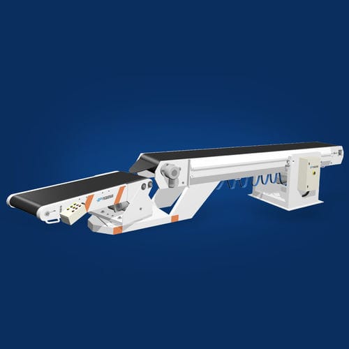 Belt conveyor - BRA series - Paglierani - inclined / telescopic / bag