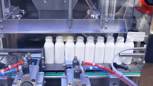 Perfume filler capper labeler - RTE2U - PMR System Group - motorized / bulk liquid / flask