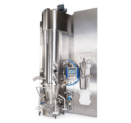 Fluidized bed dryer - IFT series - Romaco Group - batch / for the pharmaceutical industry / cleaning