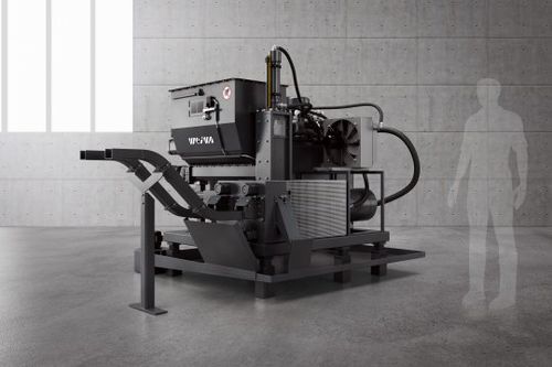 Metal chip briquetting machine - TH 800 M - WEIMA Maschinenbau GmbH - for rectangular briquettes / for cylindrical briquettes / hydraulic