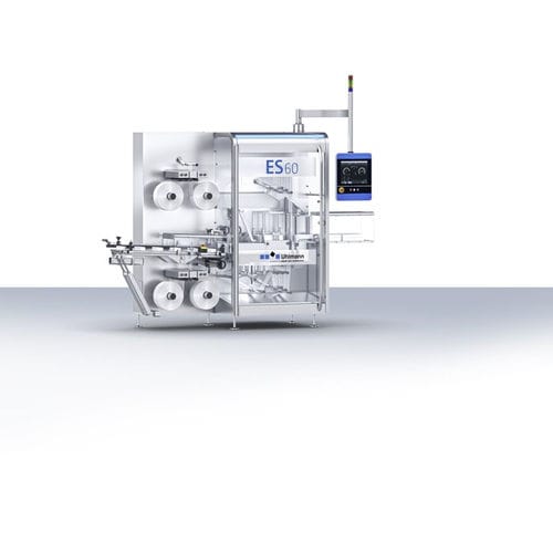 Stretch banding machine - ES 60 - Uhlmann Pac-Systeme GmbH & Co. KG - for the pharmaceutical industry / carton