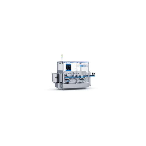 Horizontal bottle unscrambler - BU 300 - Uhlmann Pac-Systeme GmbH & Co. KG - continuous-motion / for the pharmaceutical industry