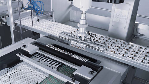 Vibrating feeder - LiPro - Uhlmann Pac-Systeme GmbH & Co. KG - horizontal / for pharmaceutical products / bottle