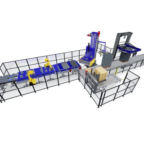 Robotic palletizer - AUTOMA - TMG Impianti S.p.a. - for bottles / beverage / automatic