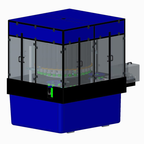 Container filling machine - MRR 36 AC - SEVEN FLUSS S.r.l. - for chemical products / rotary / monobloc