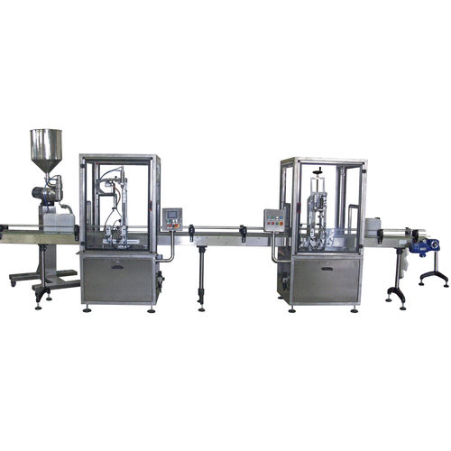 Automatic filling and capping machine - NTD 2000 - SEVEN FLUSS S.r.l. - for liquids / volumetric
