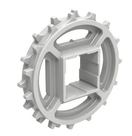 Straight-toothed sprocket wheel - HS-2500 Series - Huanan Xinhai (Shenzhen) Technology Co.,Ltd. - hub