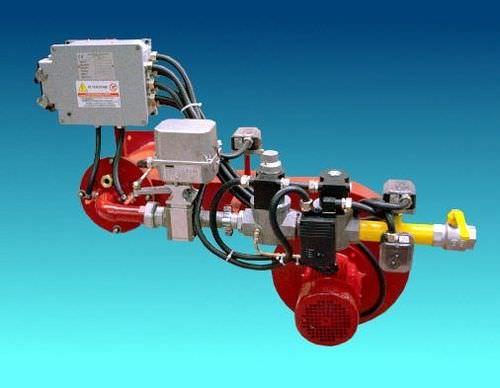Nozzle mix burner - BFN series - Bruciatori Industriali Santin S.n.c. - natural gas / indirect fired