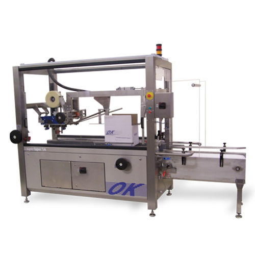 Automatic case sealer - Supertaper 1A - OK International - double-flap / adhesive tape