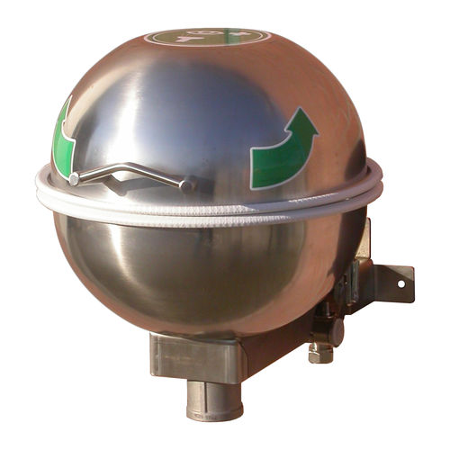 Wall-mounted eyewash station - MB 80  - Matcon B.V. - indoor / stainless steel