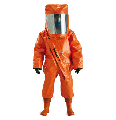 Work coveralls - DM - MATISEC - chemical protection / unisex / orange