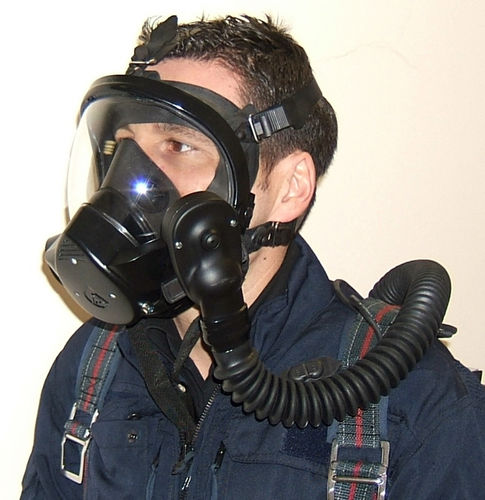 Helmet with respirator - MATISEC