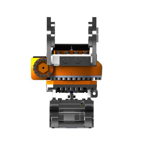 Hydraulic actuator - GiroBox GB - CANGINIBENNE - rotary / compact