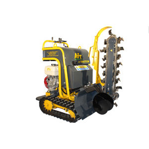 Chain trencher - AFTraction  - AFT TRENCHERS LIMITED - tracked / walk-behind