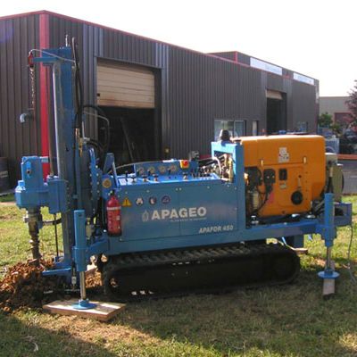Core drilling drilling rig - APAFOR® 450MP - APAGEO - micropile / crawler / rotary