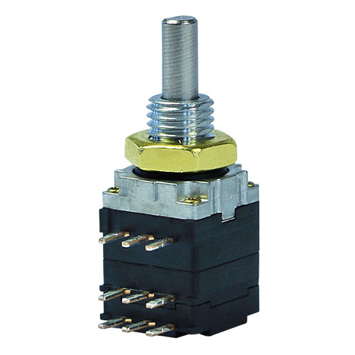 Coded switch 07PL series Elma Electronic rotary / singlepole