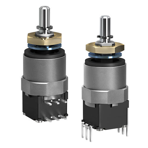 Coded switch 07P2T Elma Electronic rotary / rugged / robust