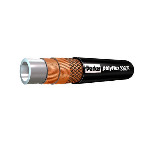 Hydrocarbon hose - 2380N - Parker Polyflex Division - Europe - for natural gas / for oil / thermoplastic