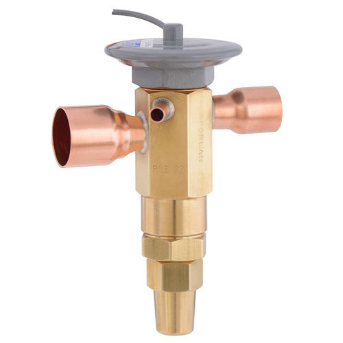 Expansion thermostatic valve - P - Parker Sporlan Division - brass / for air conditioning / for refrigeration