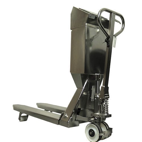 Hand pallet truck - ProLine Touch - RAVAS Europe B.V. - electric / 12 V / stainless steel