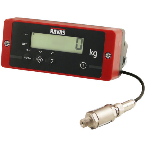 Forklift truck scale - RCS - RAVAS Europe B.V. - hydraulic / kilogram / with LCD display