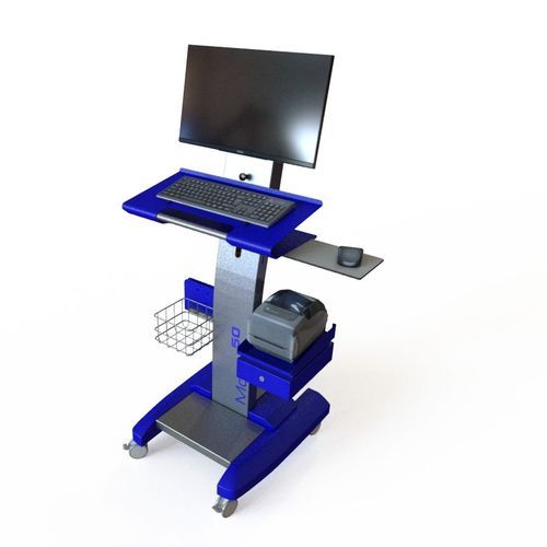 Work station cart - MOOVI - LMREA - steel / ergonomic / rugged