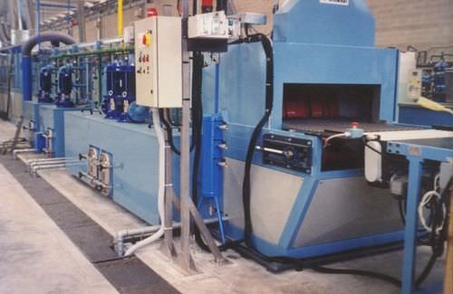 Thermal cleaning tunnel - Airmadi - water / spray / automatic