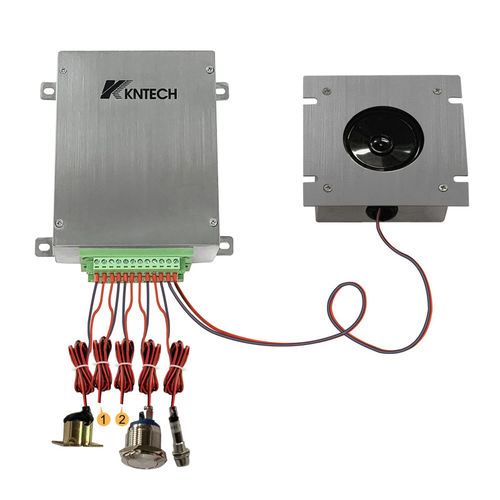 Elevator intercom - LC-03A-S - HONGKONG KOON TECHNOLOGY LTD - audio / emergency / help point