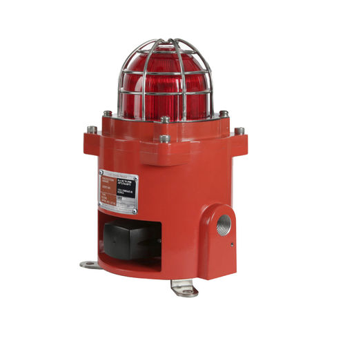 Alarm sounder with LED beacon - QNES - HONGKONG KOON TECHNOLOGY LTD - with flashing beacon / with rotating beacon / electronic