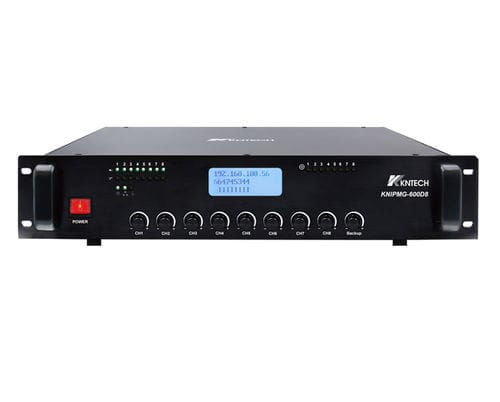 Audio amplifier - KNIPMG-600 D4 - HONGKONG KOON TECHNOLOGY LTD - IP / distribution / Class D