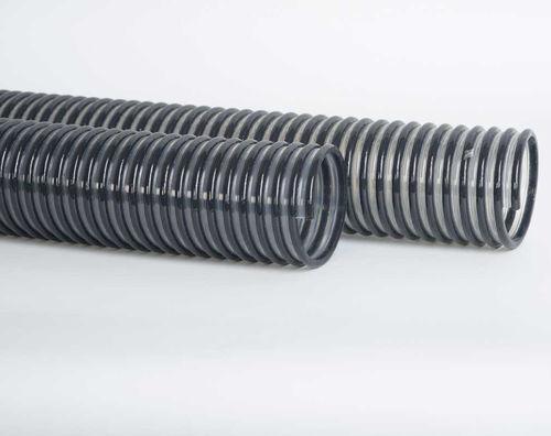 Bulk material hose - S-100 DUCT - KANAFLEX SPAIN - for abrasive products / PVC / polyurethane