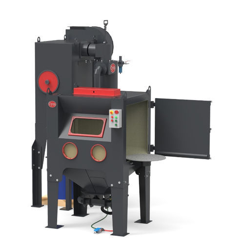 Suction blast cabinet - Cym Materiales - automatic
