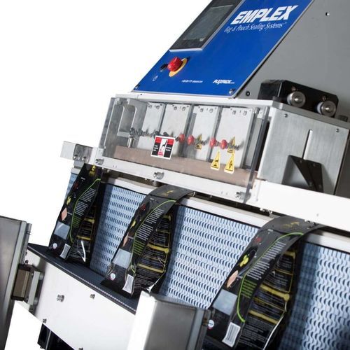 Continuous heat sealer - ACS7300 - Plexpack Corp - semi-automatic / for bag closing / for the food industry