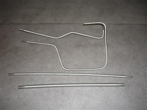 Flexible pipe - AEM - for gas / stainless steel / aluminum
