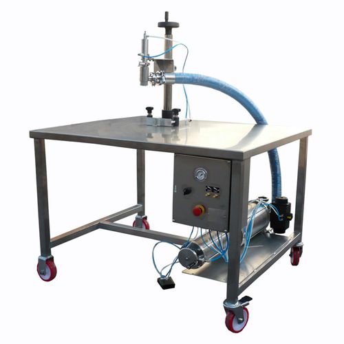Foot-operated filling machine - FL 04 - Telm srl - bottle / container / for jars