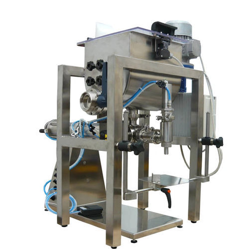 Semi-automatic filling machine - DOS 01 - Telm srl - bottle / container / for jars